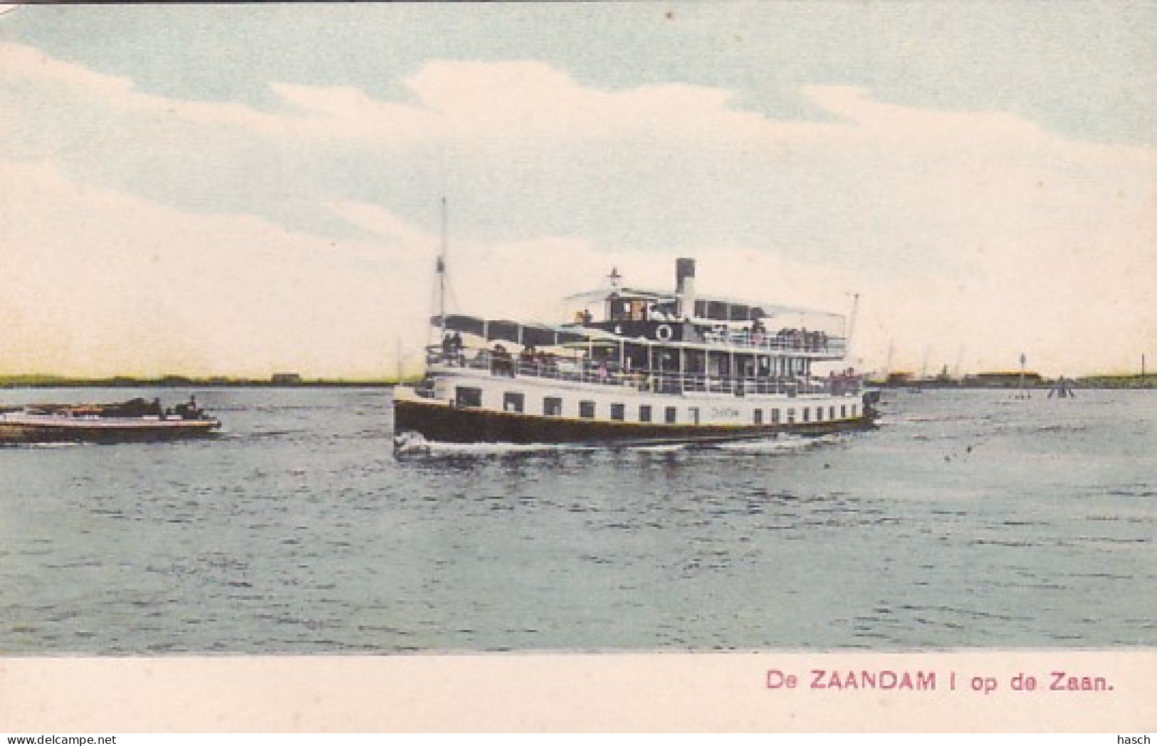 260672De Zaandam, Op De Zaan.(minuscule Vouwen In De Hoeken, Achterkant Begint Los Te Raken) - Zaandam