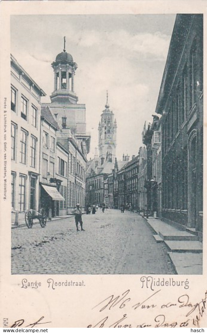 260678Middelburg, Lange Noordstraat Rond 1900.  - Middelburg