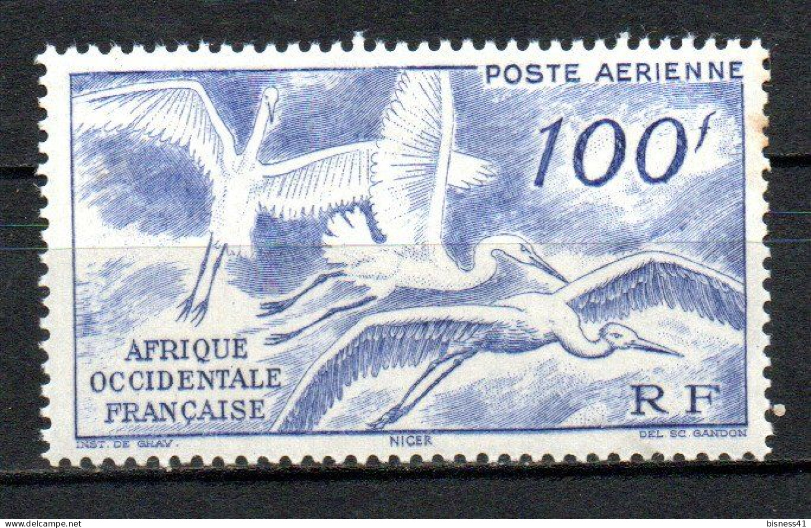 Col41 Colonies AOF Afrique Occidentale PA N° 13 Neuf XX MNH Cote 18,00 € - Ongebruikt