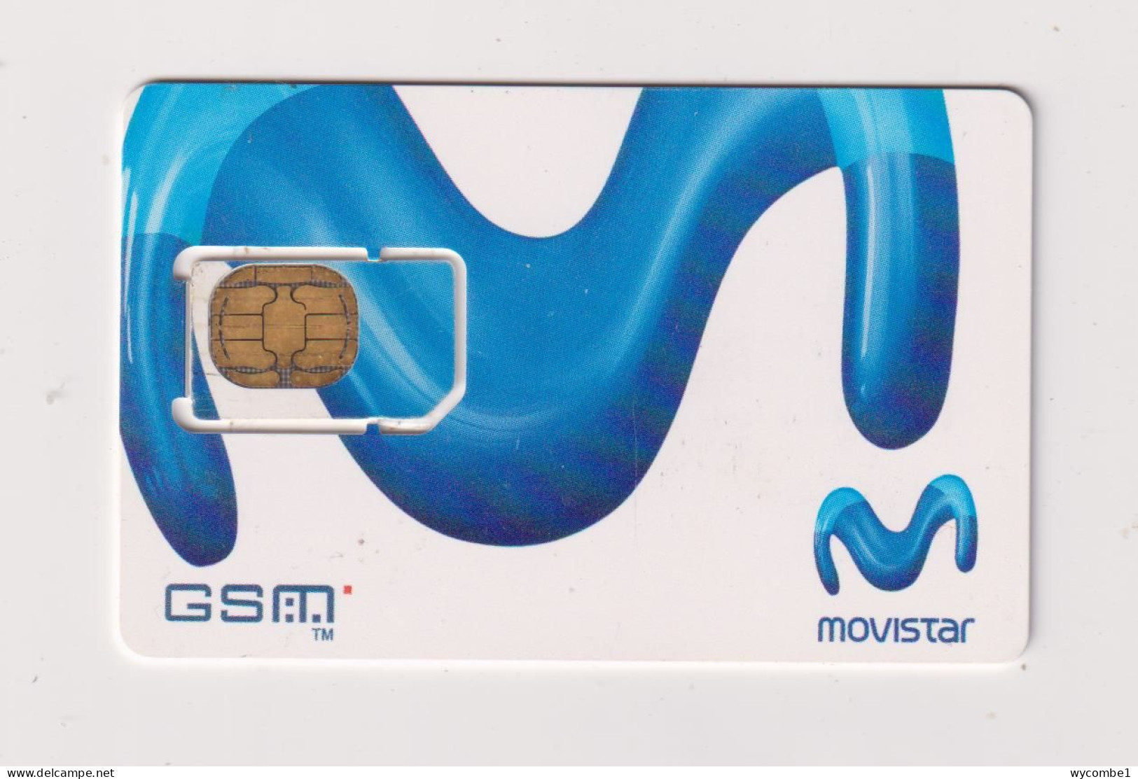 VENEZUELA  - Movistar Unused Chip SIM Phonecard (Chip 1 Tape Reinforced) - Venezuela