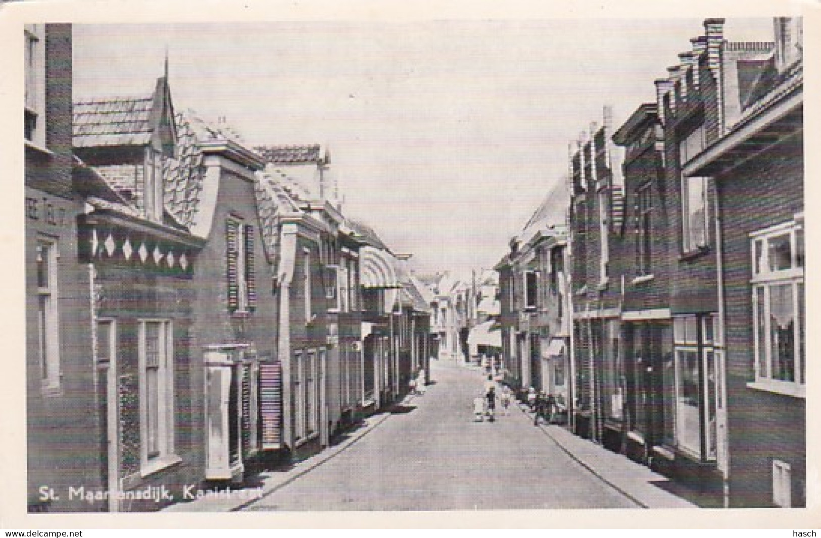 2606177St. Maartensdijk, Kaaistraat - 1955 (zie Hoeken En Randen) - Tholen