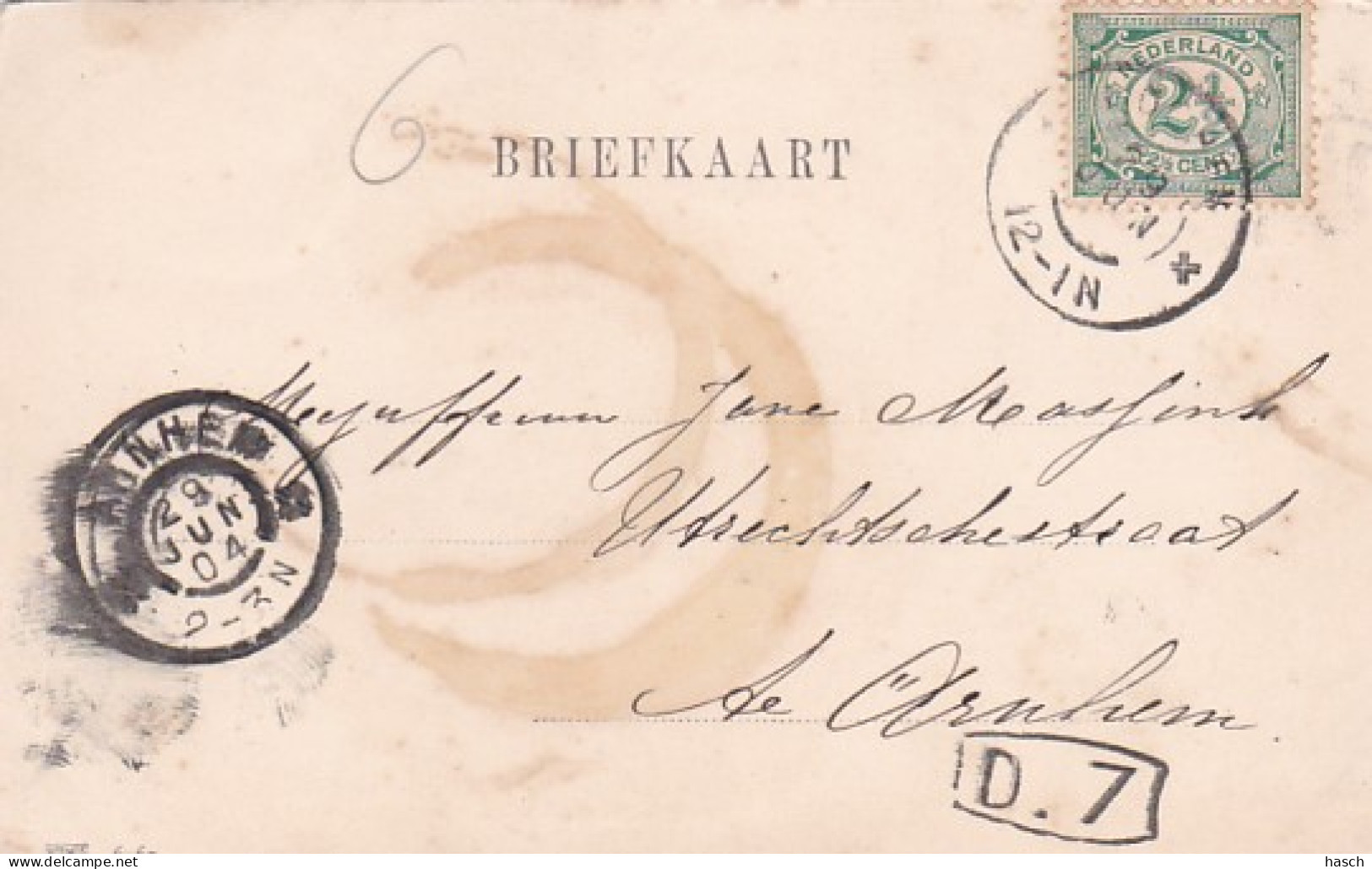 2606202Lochem, Markt (poststempel 1904) - Lochem