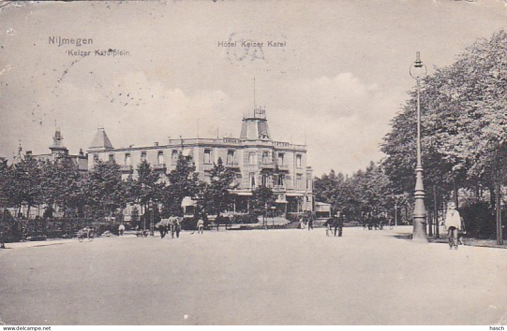 2606209Nijmegen, Hotel Keizer Karel – 1912 (zie Randen En Hoeken) - Nijmegen