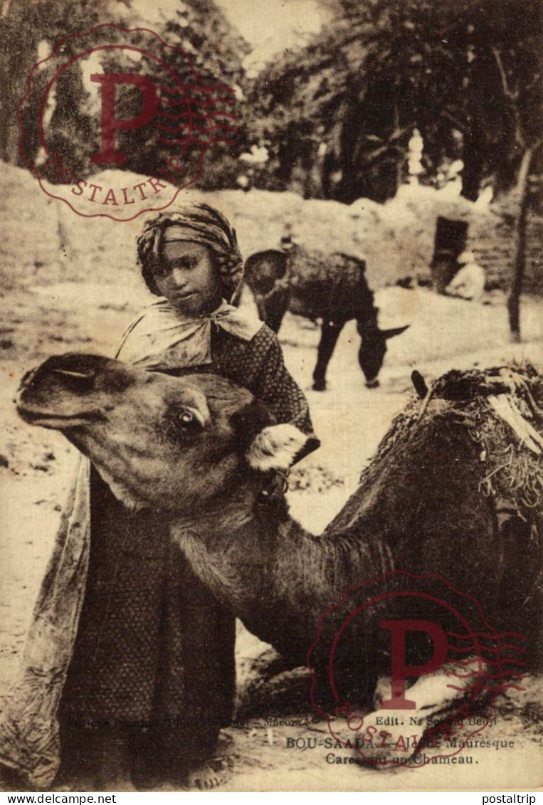 ARGELIA. ALGERIE. BOU SAADA- JEUNE MAURESQUE. - Enfants