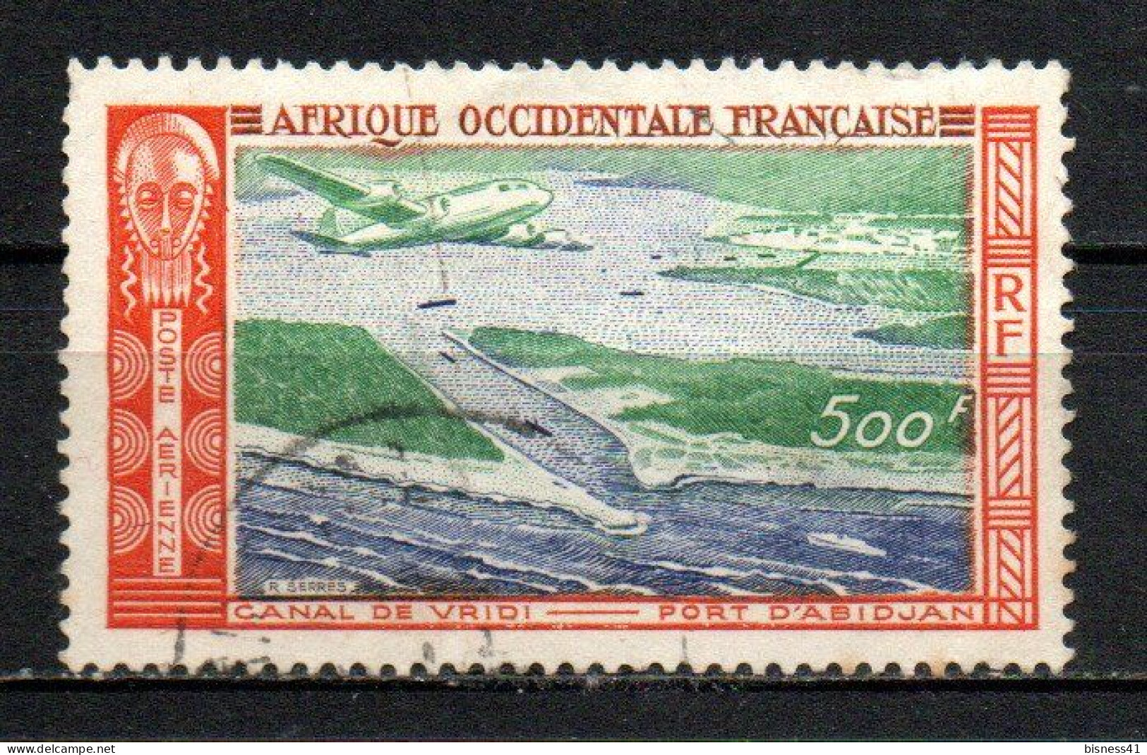 Col41 Colonies AOF Afrique Occidentale PA N° 16 Oblitéré Cote 5,50 € - Usati