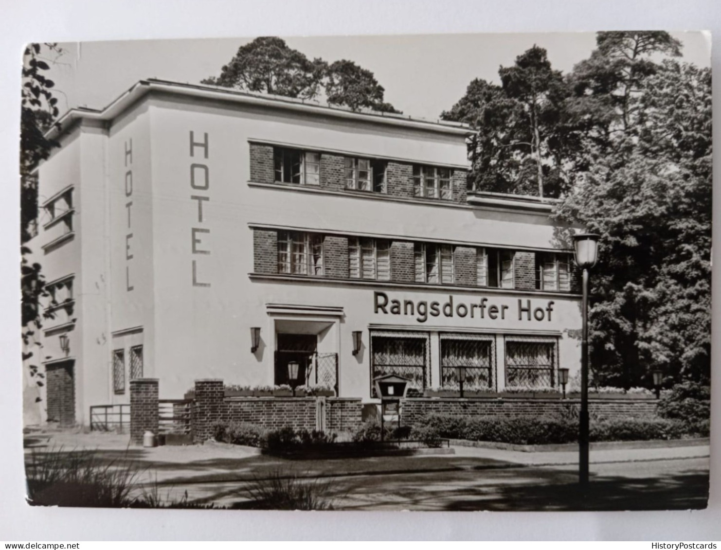 Rangsdorf, Kr.Zossen, Hotel Rangsdorfer Hof, 1981 - Rangsdorf