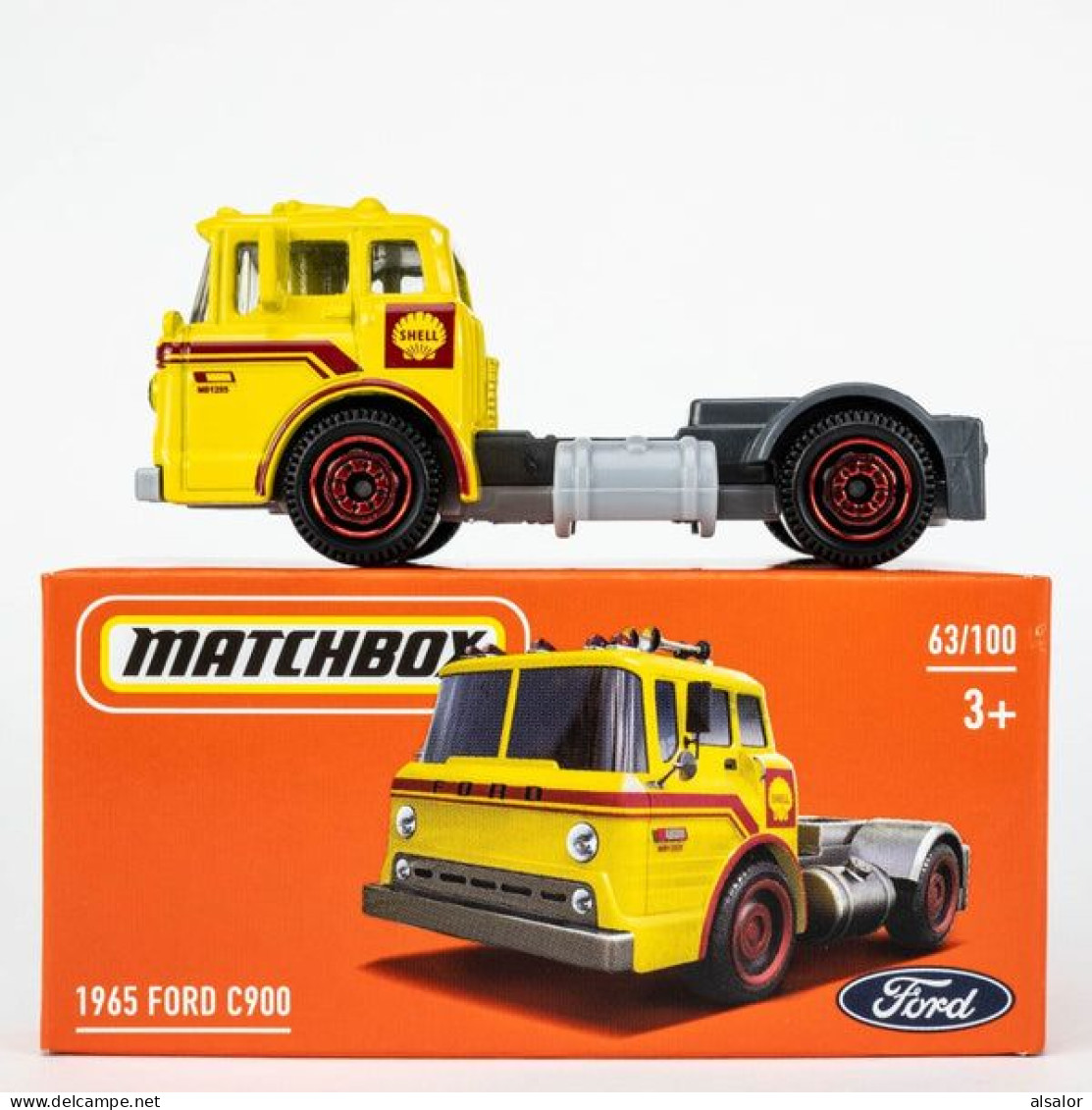 FORD C 900 SHELL 1969 MATCHBOX - Matchbox (Mattel)