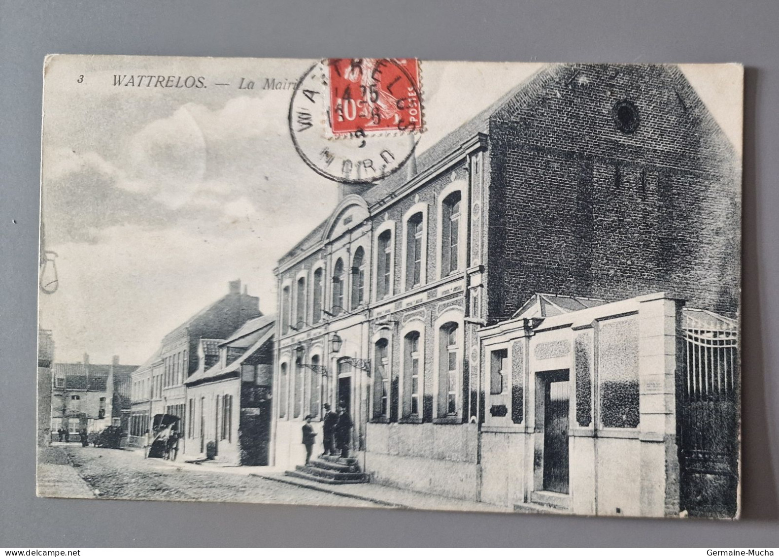 WATTRELOS La Mairie   . Carte Belge ? ... ETAT : T.Bon    VOIR SCAN POUR DEFAUT - Wattrelos