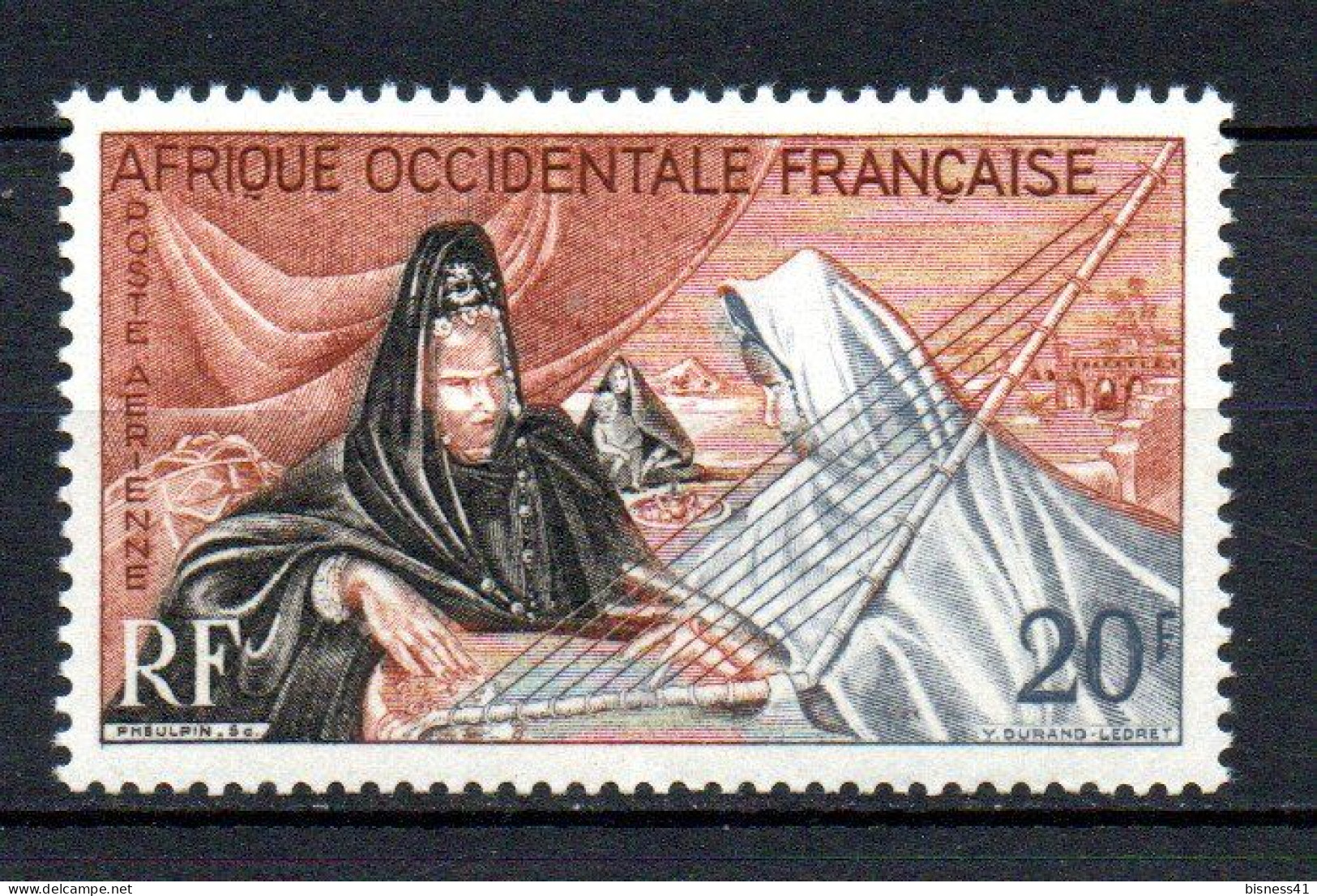 Col41 Colonies AOF Afrique Occidentale PA N° 28 Neuf XX MNH Cote 2,00 € - Ongebruikt