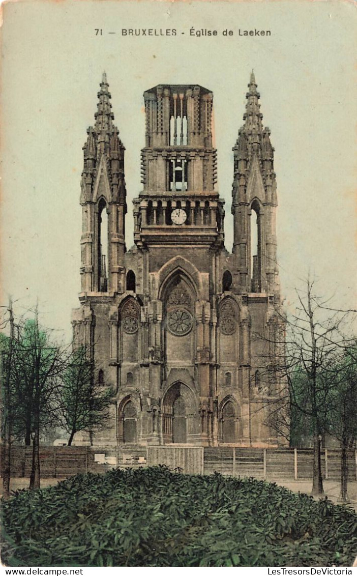 BELGIQUE - Bruxelles - Eglise De Laeken - Carte Postale Ancienne - Laeken