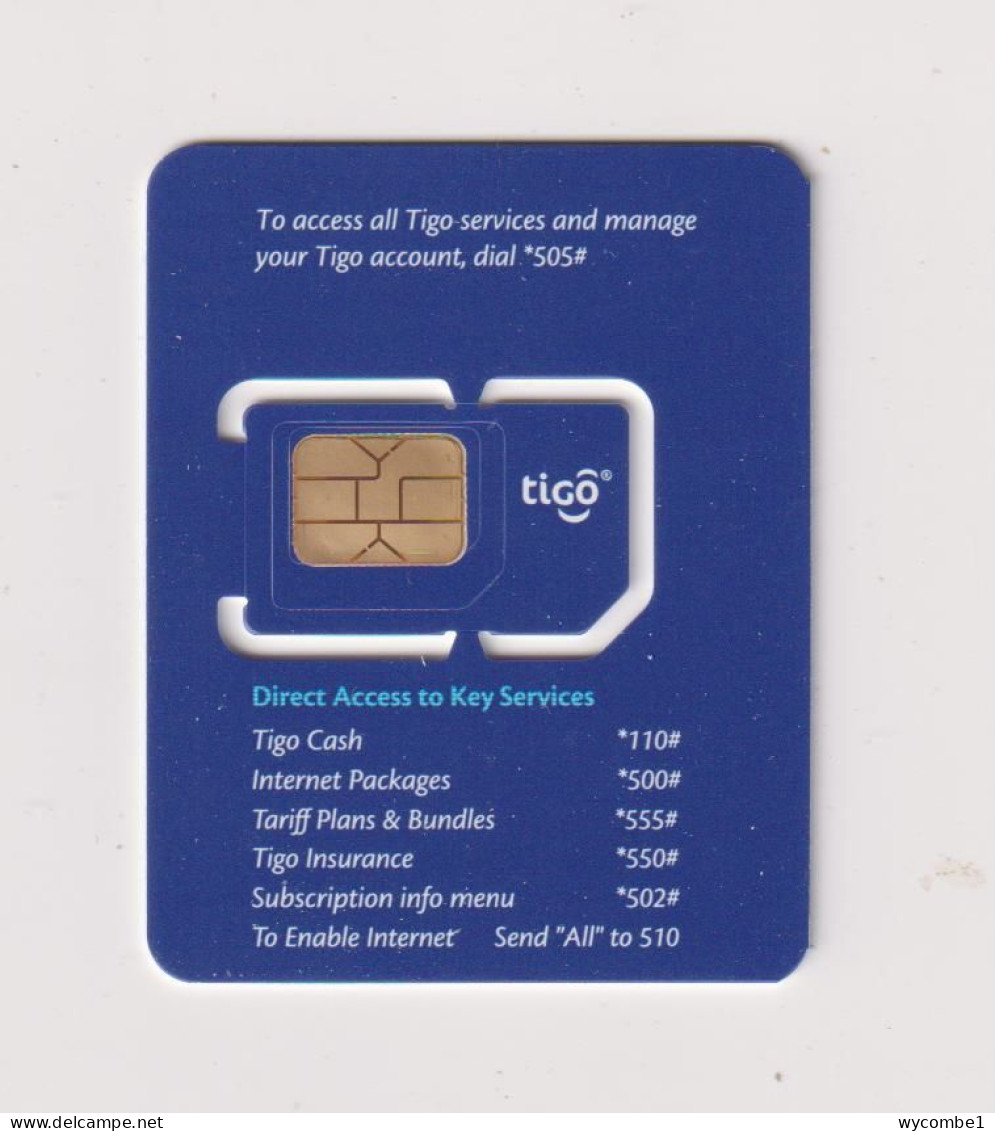 GHANA  - Tigo Unused Chip SIM Phonecard - Ghana