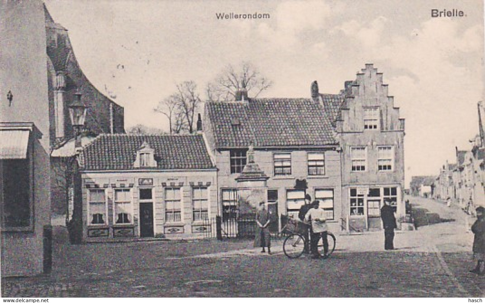 2606239Brielle, Wellerondom - 1915 (linksboven Een Klein Vouwtje) - Brielle