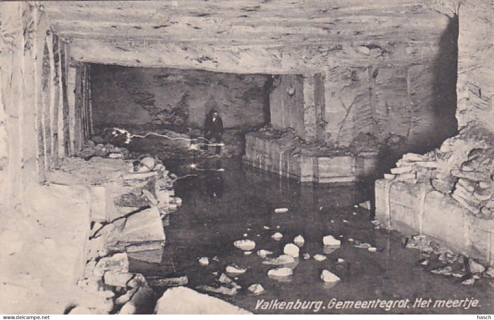 2606264Valkenburg, Gemeentegrot. Het Meertje. (linksboven Een Vouw) - Valkenburg