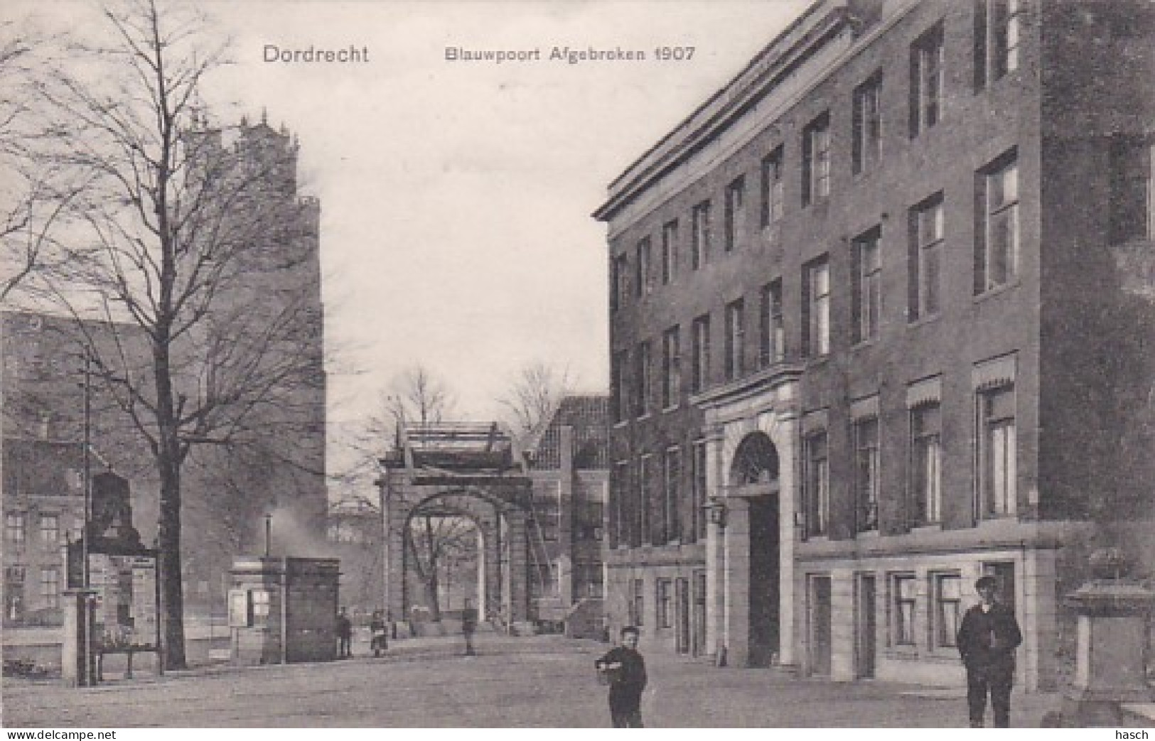 2606315Dordrecht, Blauwpoort Afgebroken 1907.  - Dordrecht