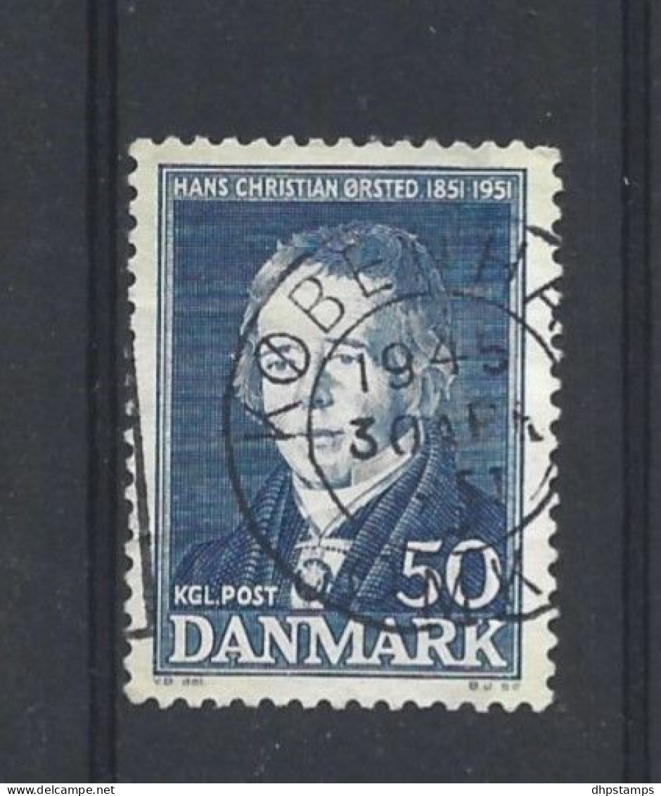 Denmark 1951 C. Oersted Centenary  Y.T. 340 (0) - Usati