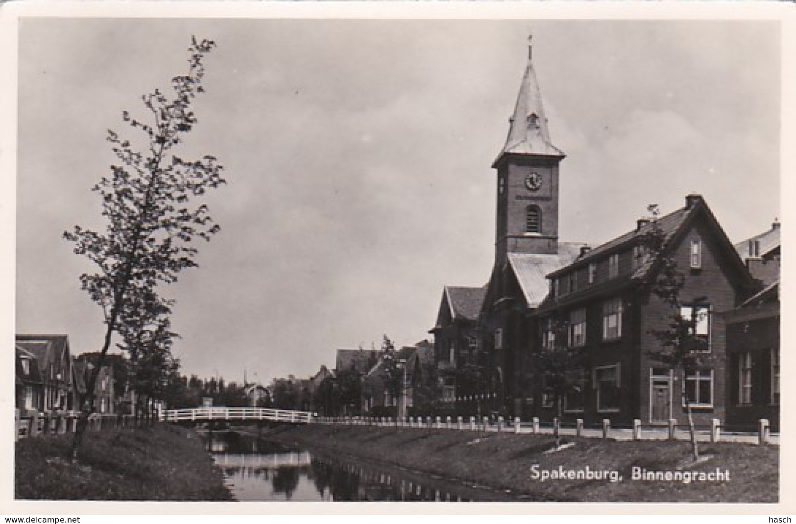 2606327Spakenburg, Binnengracht. )(minuscule Vouwen In De Hoeken) - Spakenburg