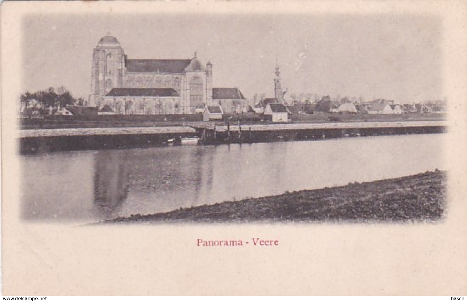 2606329Veere, Panorama Rond 1900.  - Veere