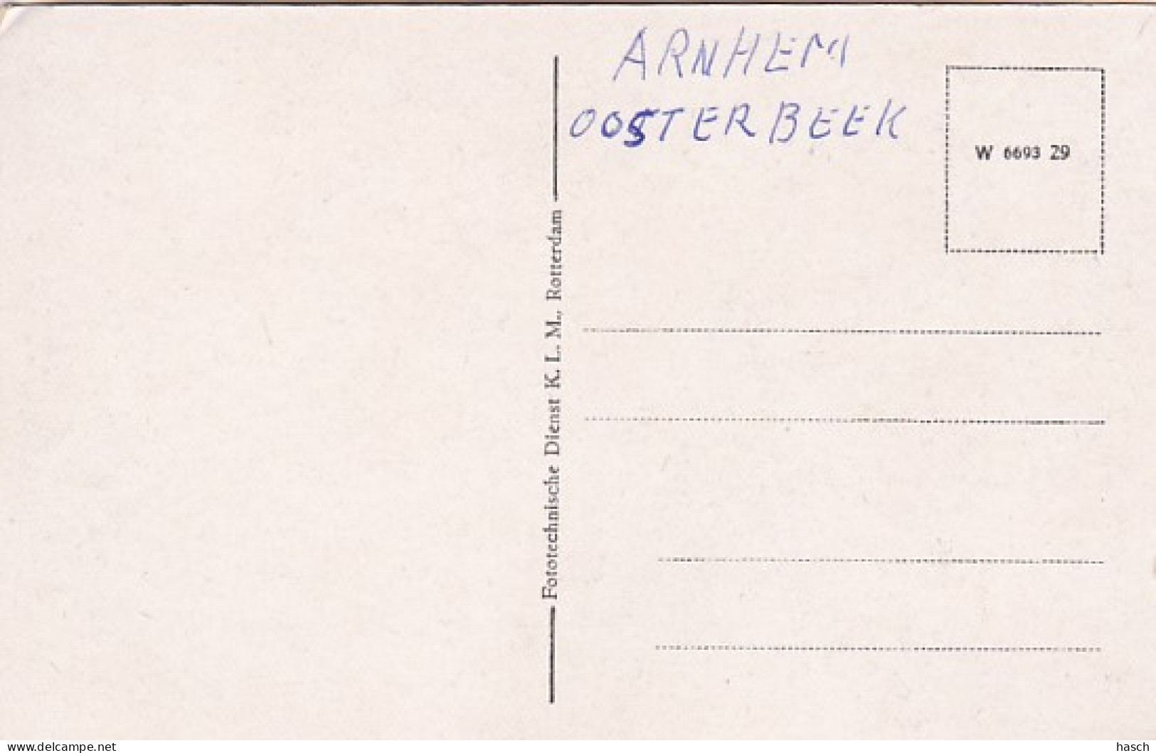 2606410Mariendaal, K.L.M. Foto Copyricht. (zie Hoeken En Randen) - Oosterbeek