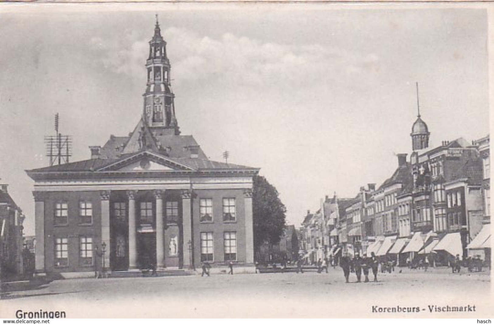 2606424Groningen, Korenbeurs Zo Rond 1900 (zie Achterkant) - Groningen