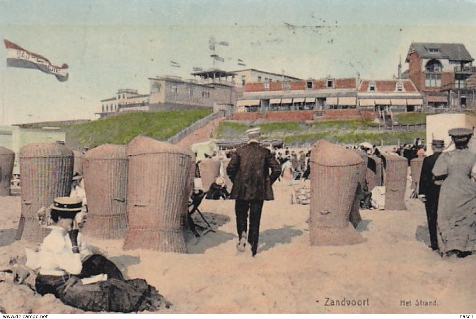 2606448Zandvoort, Het Strand – 1909(minuscule Vouwen In De Hoeken) - Zandvoort