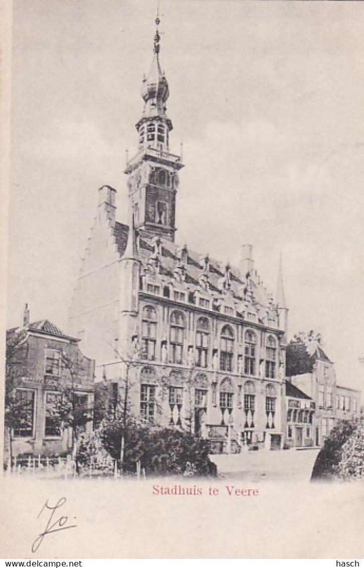 2606517Stadhuis Te Veere. (Poststempel 1903)  - Veere