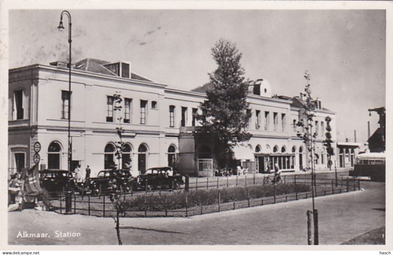 2606640Alkmaar, Station (FOTOKAART)  - Alkmaar