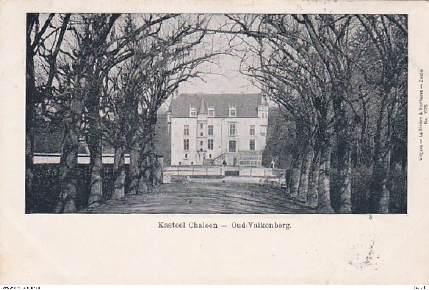 2606669Oud Valkenberg, Kasteel Chaloen. (Poststempel 1902) - Valkenburg