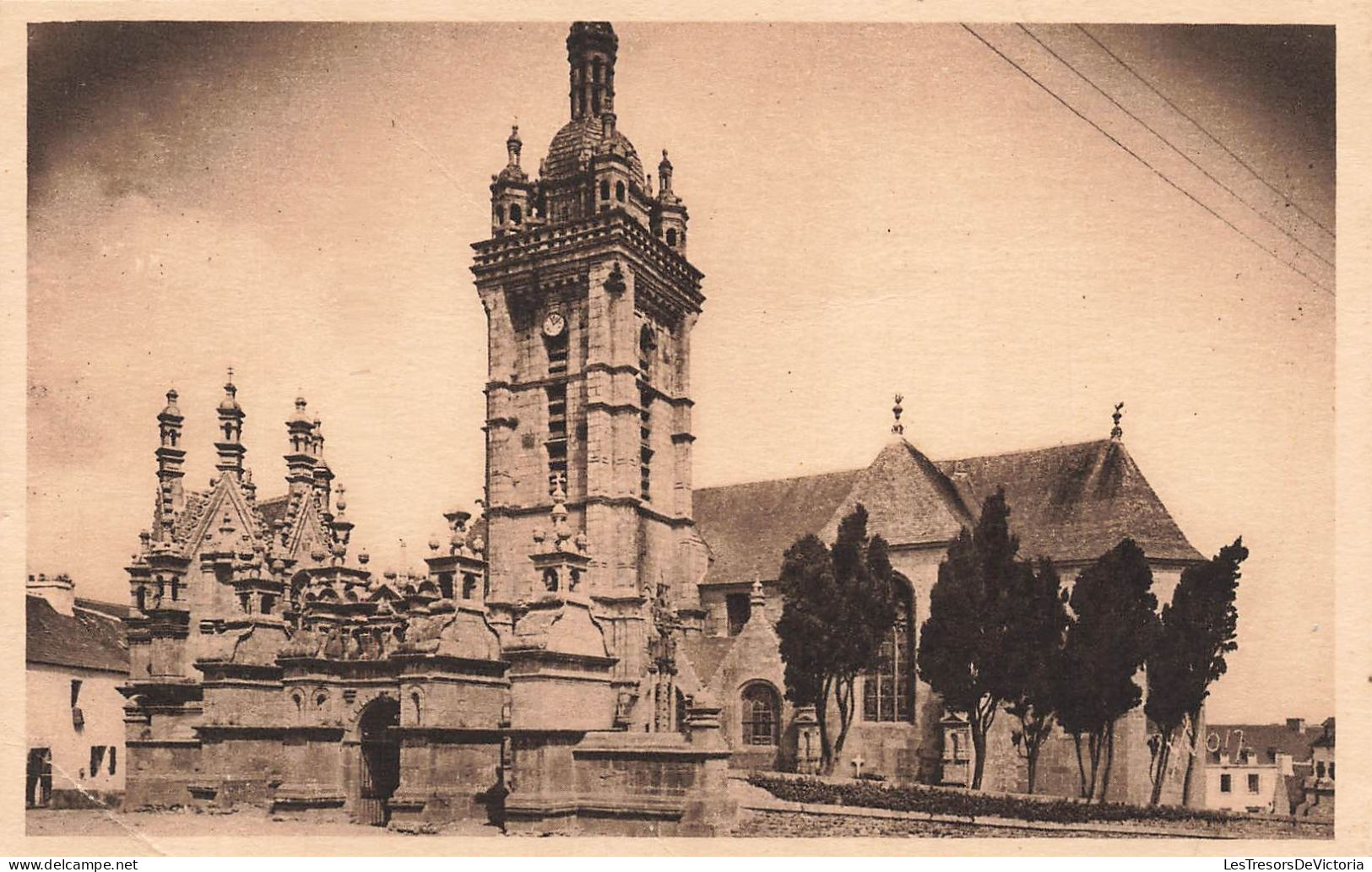 FRANCE - Saint Thégonnec - L'église XVIè Siècle - Carte Postale Ancienne - Saint-Thégonnec