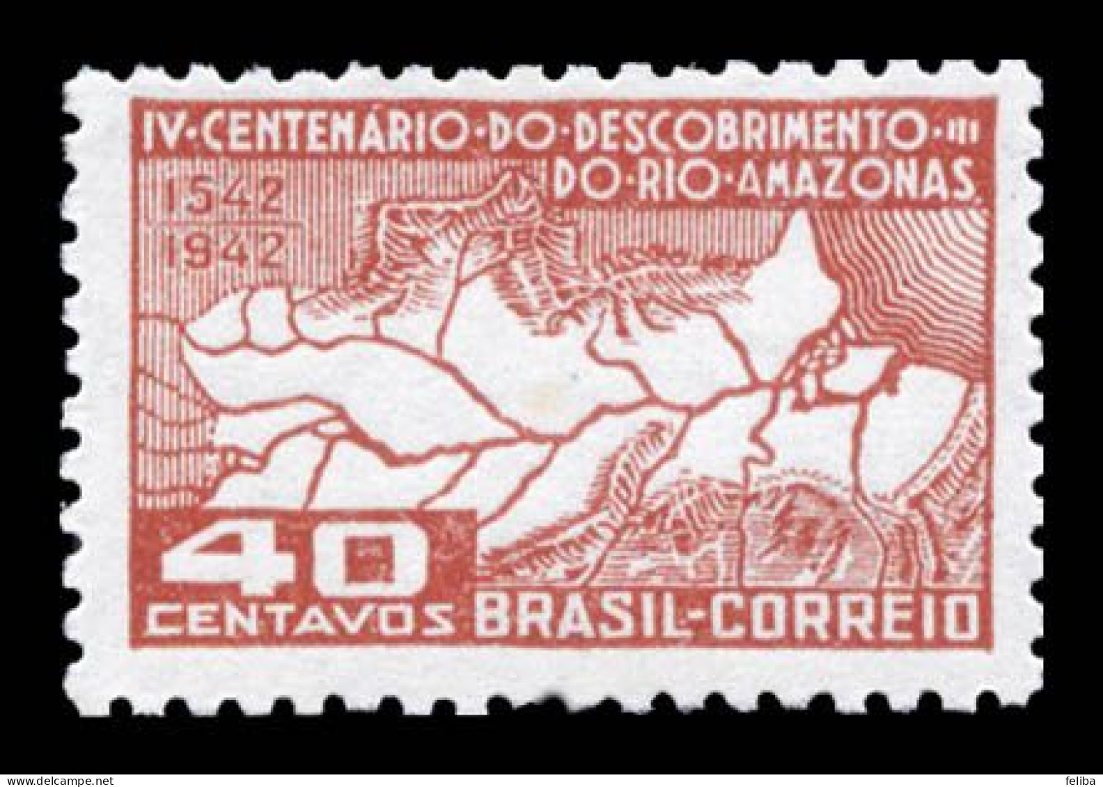 Brazil 1943 Unused - Neufs