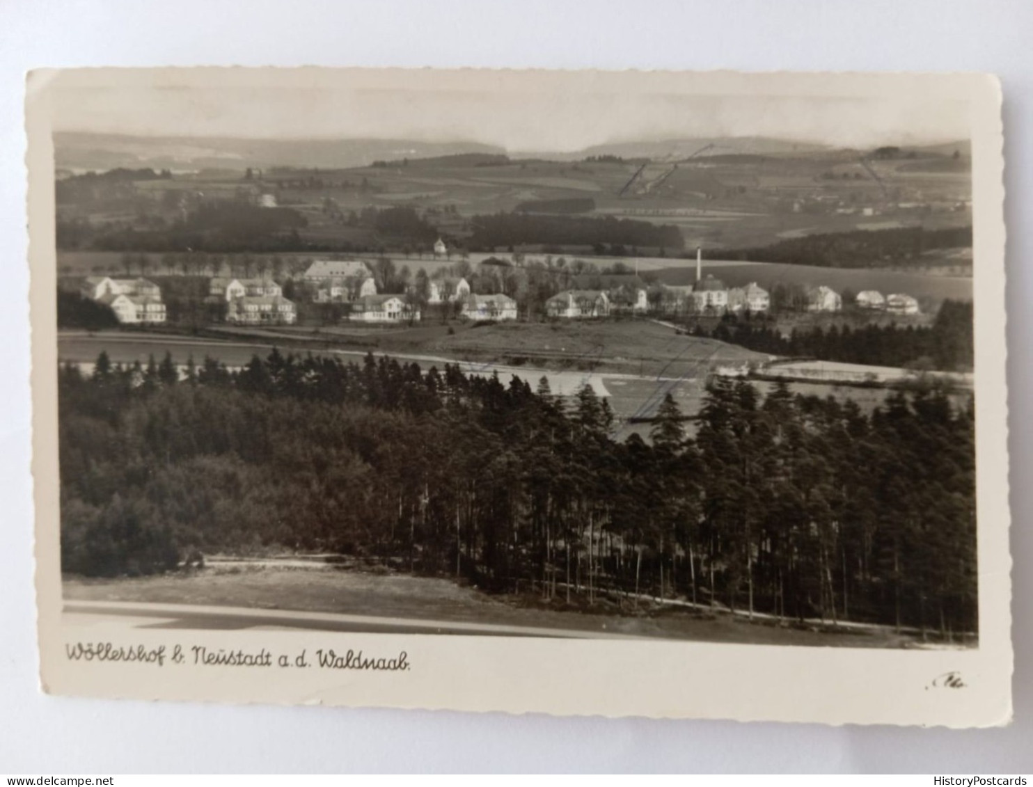 Wöllershof Bei Neustadt A.d. Waldnaab, Gesamtansicht, 1955 - Neustadt Waldnaab