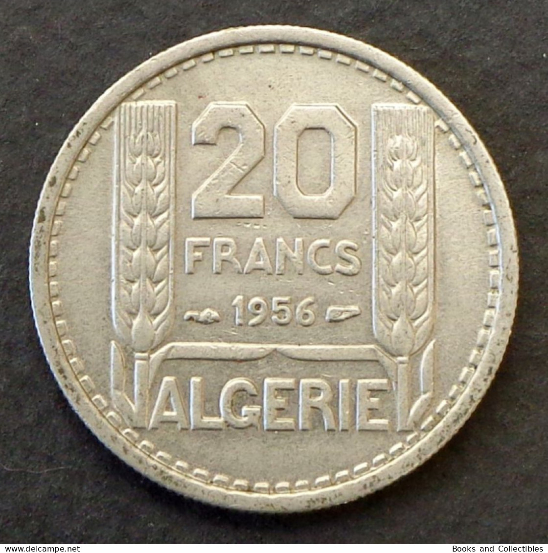 ALGERIA - 20 Francs 1956 - KM# 91 * Ref. 0166 - Argelia