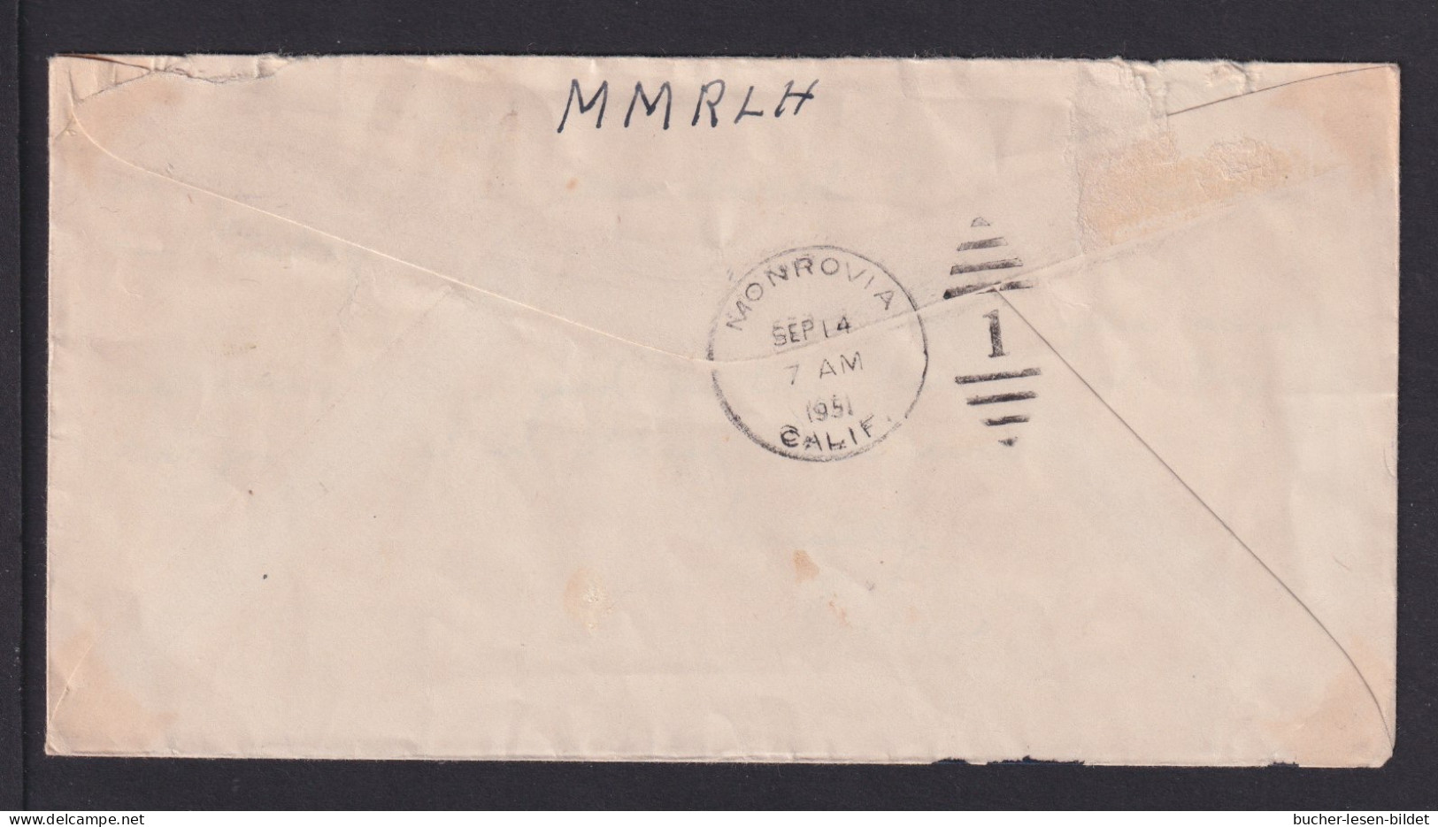 1951 - Brief Aus Oceanside Mit Aufgabestempel US-Navy 14016  - Cartas & Documentos