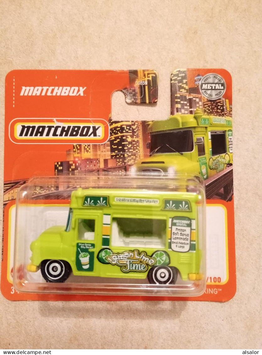 ICE CREAM KING VERT MATCHBOX - Matchbox (Mattel)