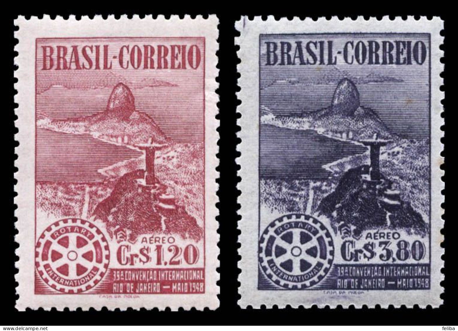 Brazil 1948 Airmail Unused - Posta Aerea