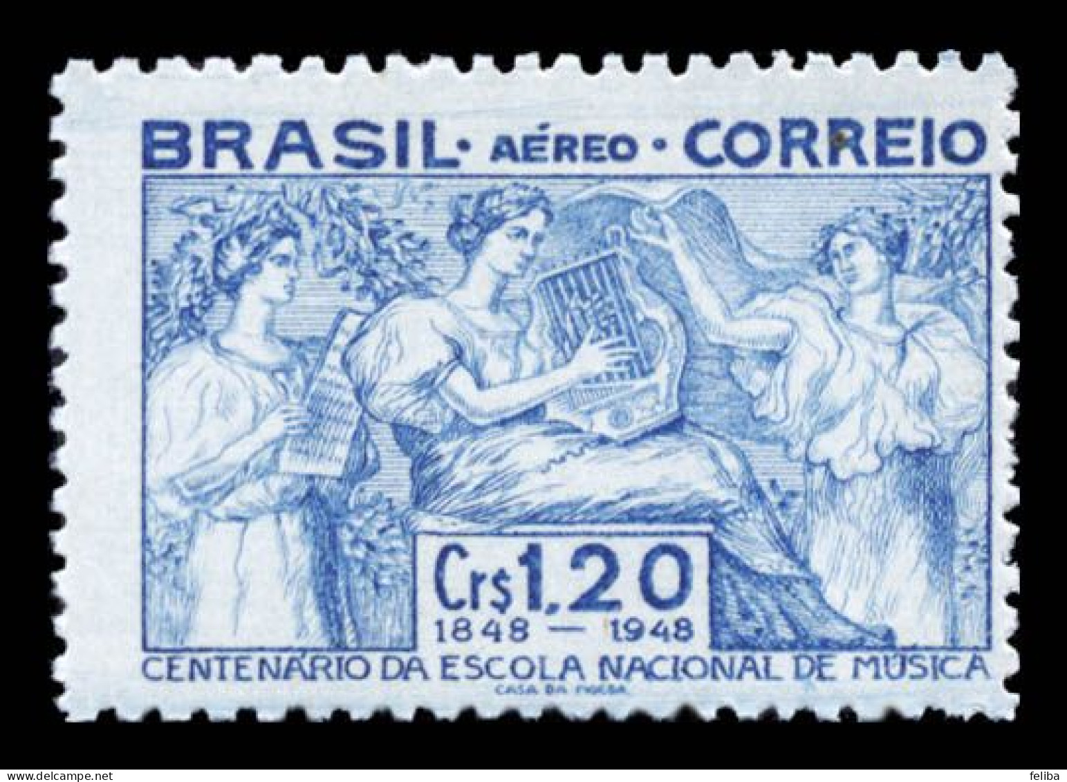 Brazil 1948 Airmail Unused - Luftpost