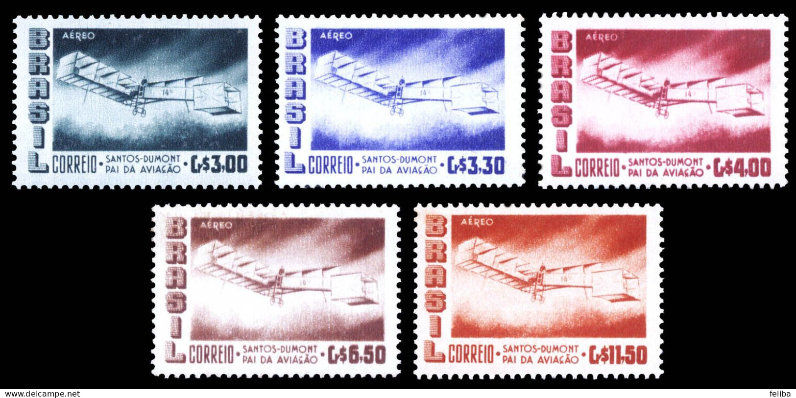 Brazil 1956 Airmail Unused - Luchtpost