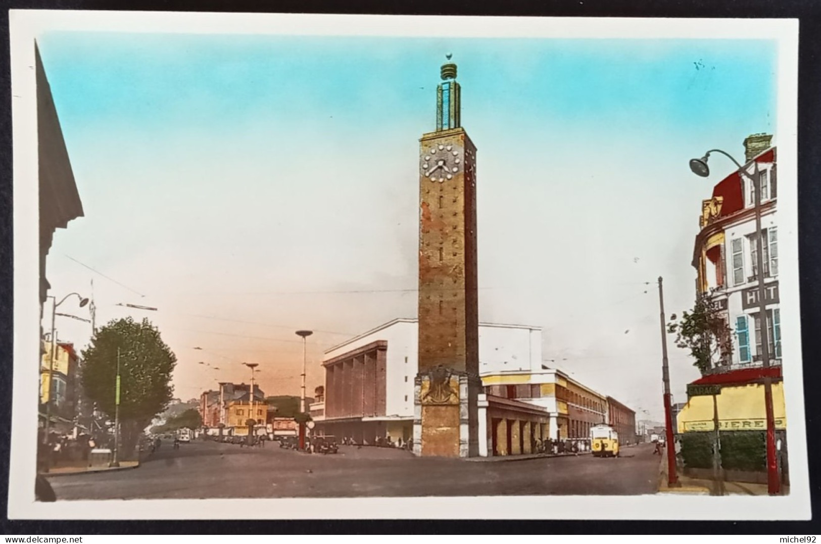 CPA - Le Havre - Nouvelle Gare Et Cours De La République - Station