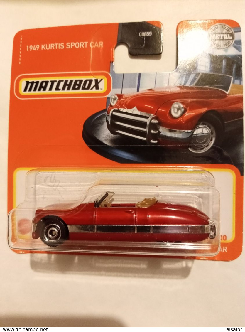 1949 KURTIS SPORT CAR MATCHBOX - Matchbox (Mattel)