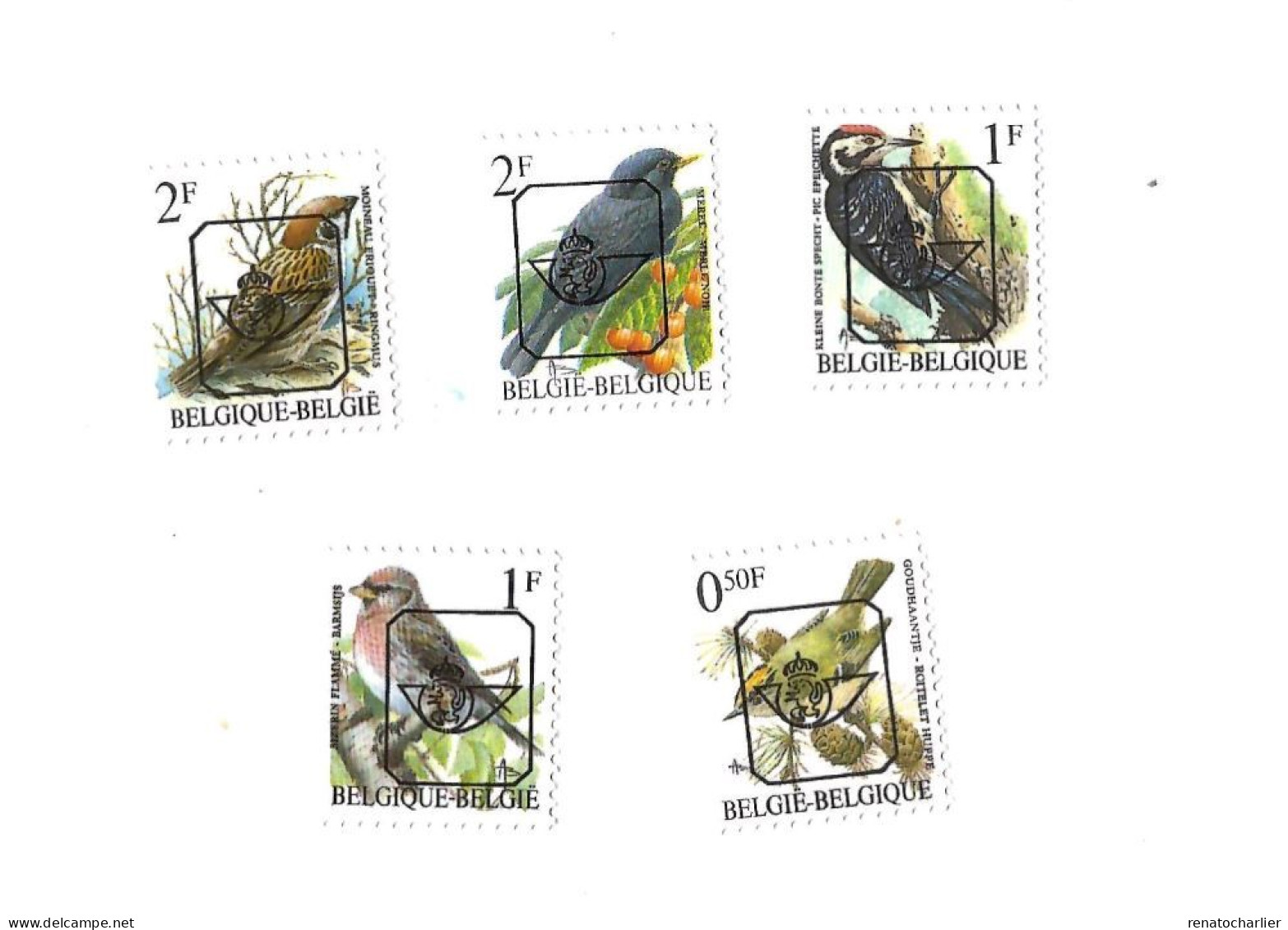 Oiseaux. MNH,Neuf Sans Charnière. - Typo Precancels 1986-96 (Birds)