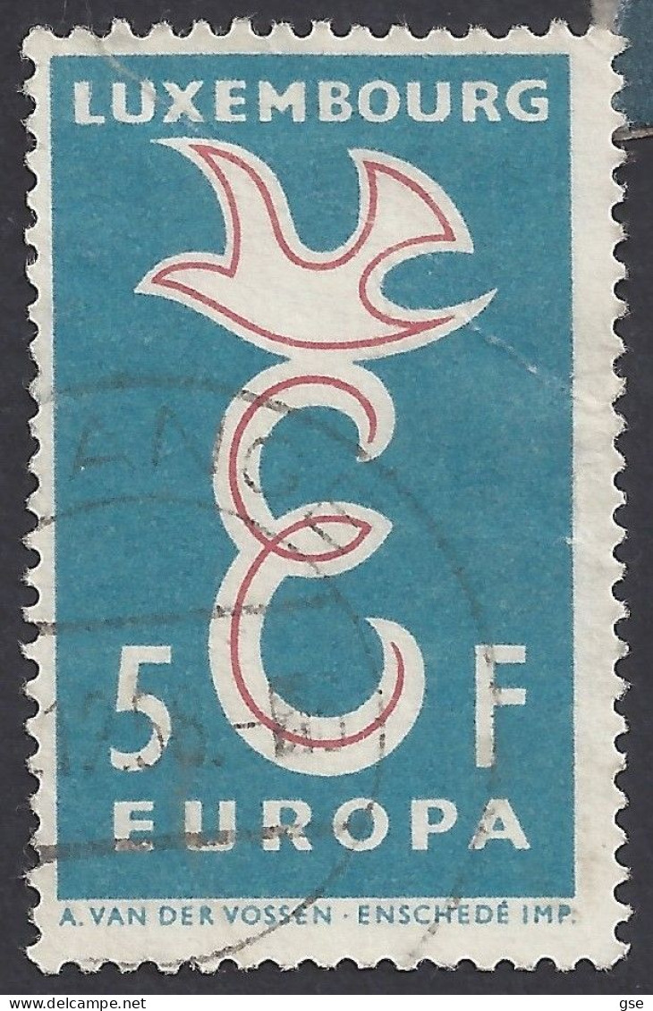 LUSSEMBURGO 1958 - Unificato 550° - Europa | - Oblitérés