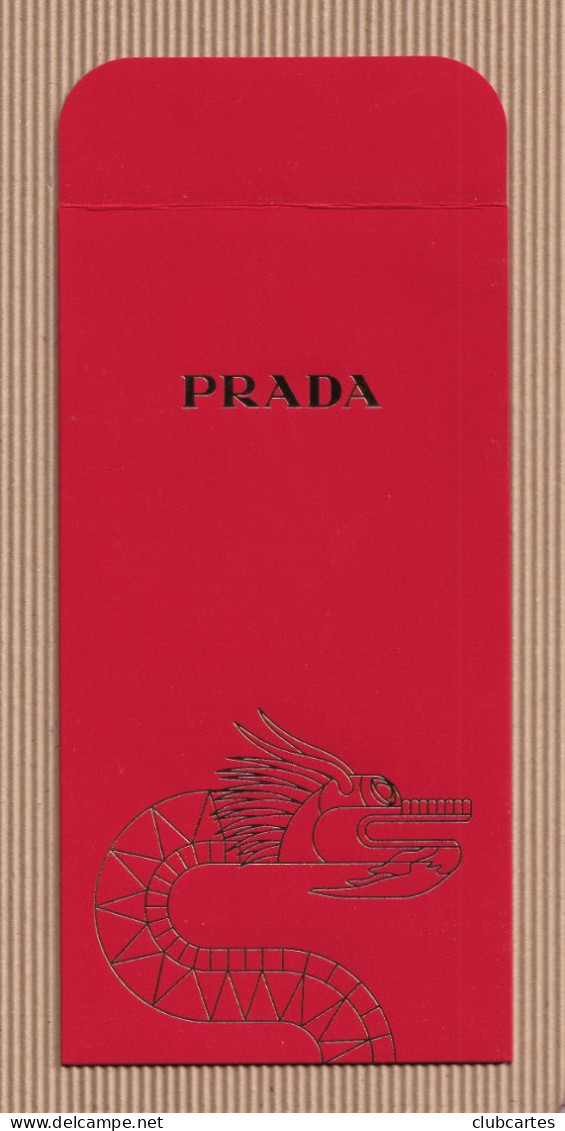 CC Chinese Lunar New Year "PRADA'' Red Pockets RED CNY 2024 - Modern (ab 1961)