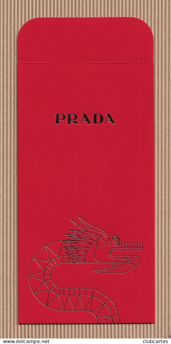 CC Chinese Lunar New Year "PRADA'' Red Pockets RED CNY 2024 - Modernes (à Partir De 1961)