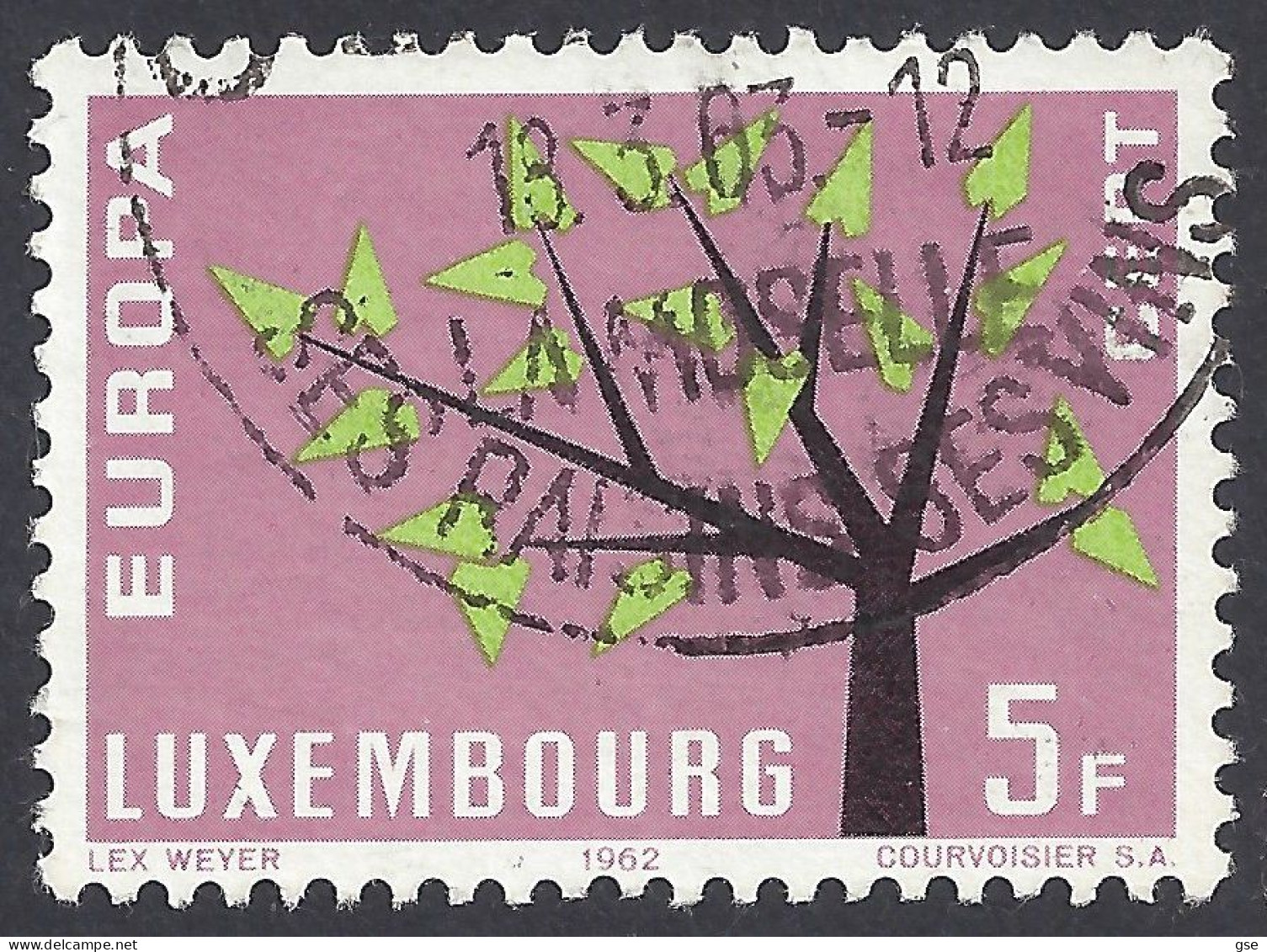 LUSSEMBURGO 1962 - Unificato 613° - Europa | - Oblitérés