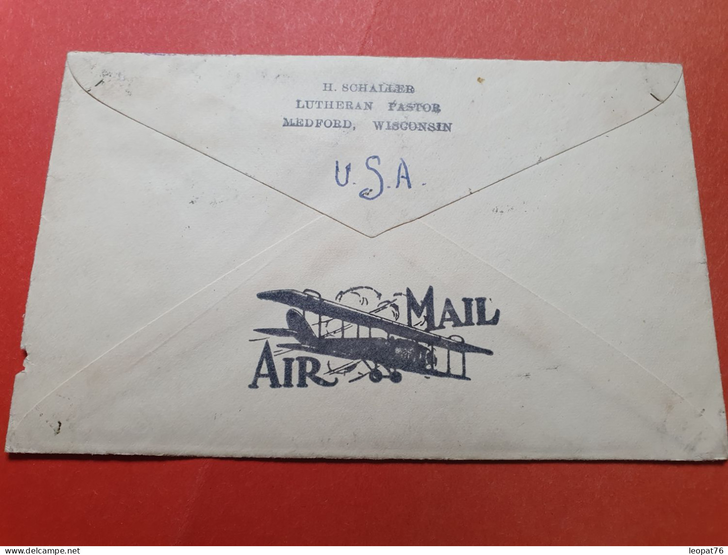 Etats Unis - Entier Postal + Complément De Colombus Pour La France Par Avion En 1930 - Réf 3331 - 1921-40