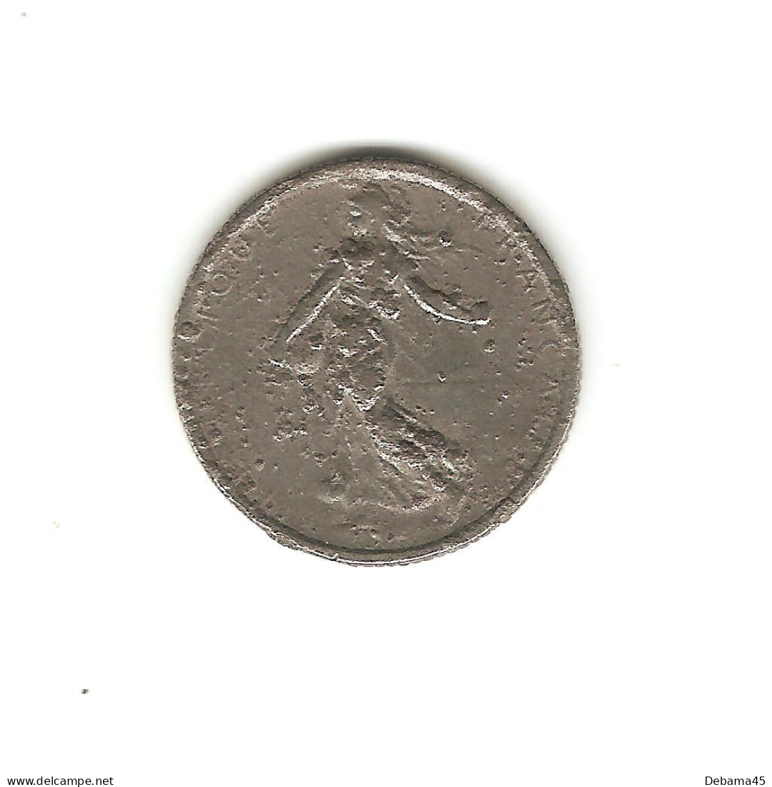 556/ France : 1 Franc Semeuse 1913 (fausse - 4.02 Grammes) - Autres & Non Classés