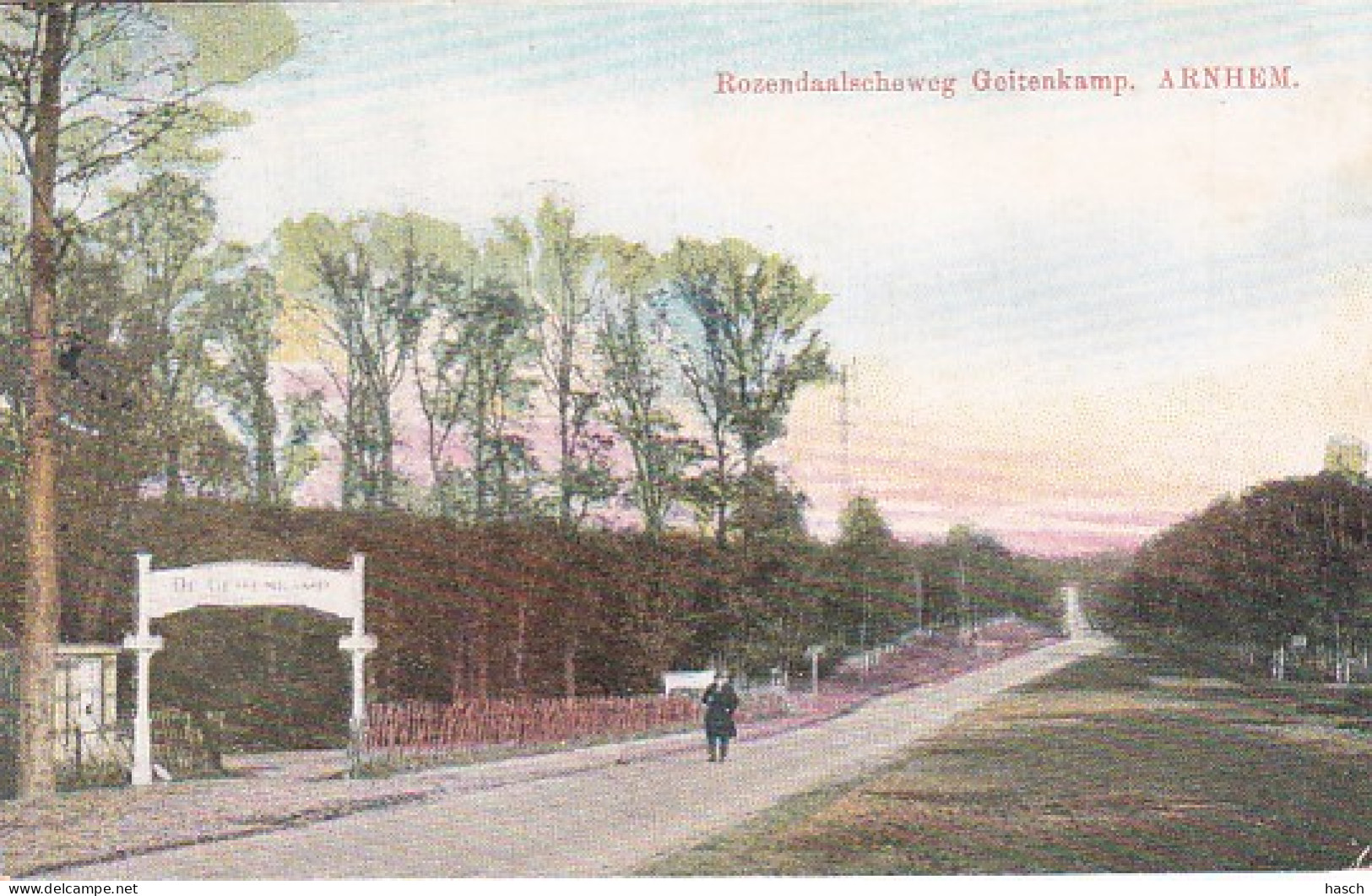 477032Arnhem, Rozendaalscheweg Geitenkamp. (rechtsonder Een Heel Klein Vouwtje) - Arnhem