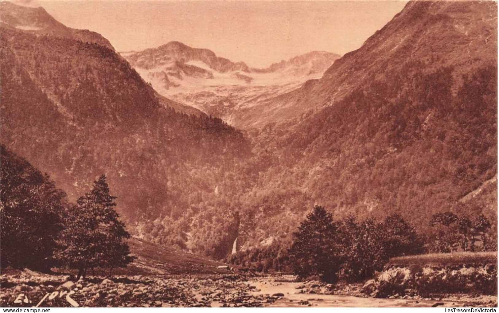 FRANCE - Luchon - Superbagnères Et Environs - Vallée Du Lys Et Ses Glaciers - Carte Postale Ancienne - Luchon