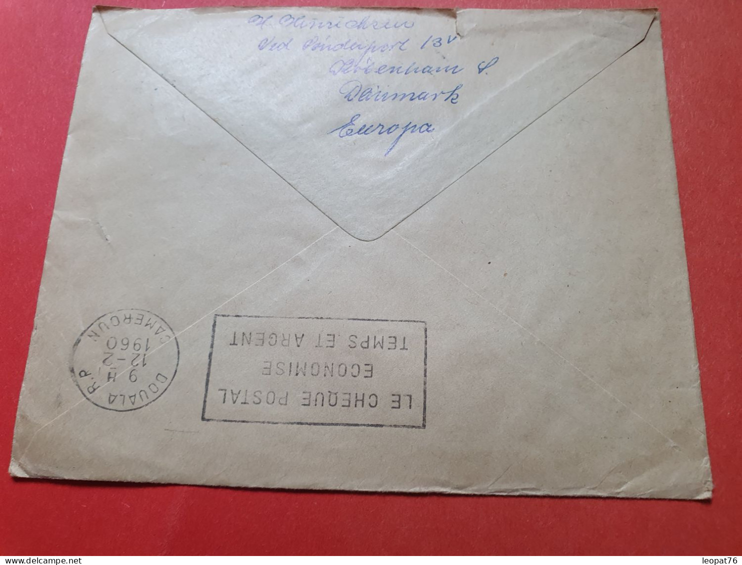 Danemark - Enveloppe De Copenhague Pour Le Cameroun En 1960 - Réf 3338 - Briefe U. Dokumente