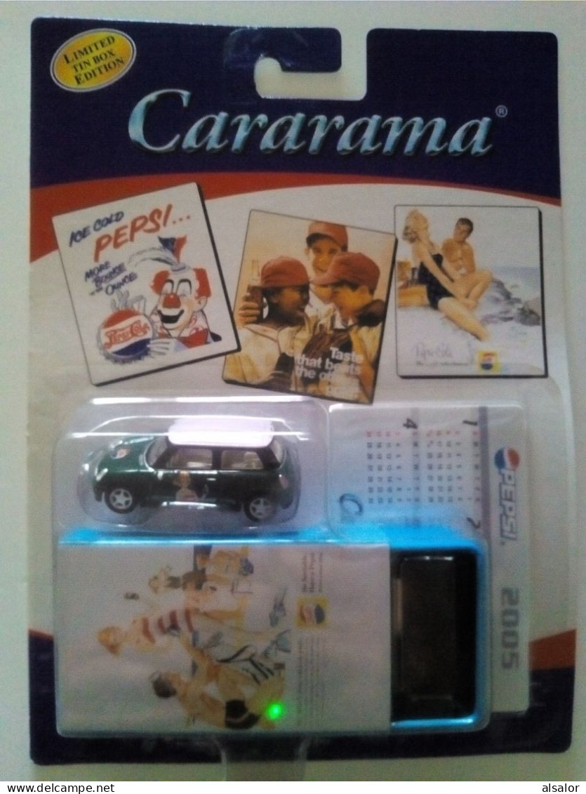 MINI COOPER CARARAMA PEPSI - Echelle 1:72