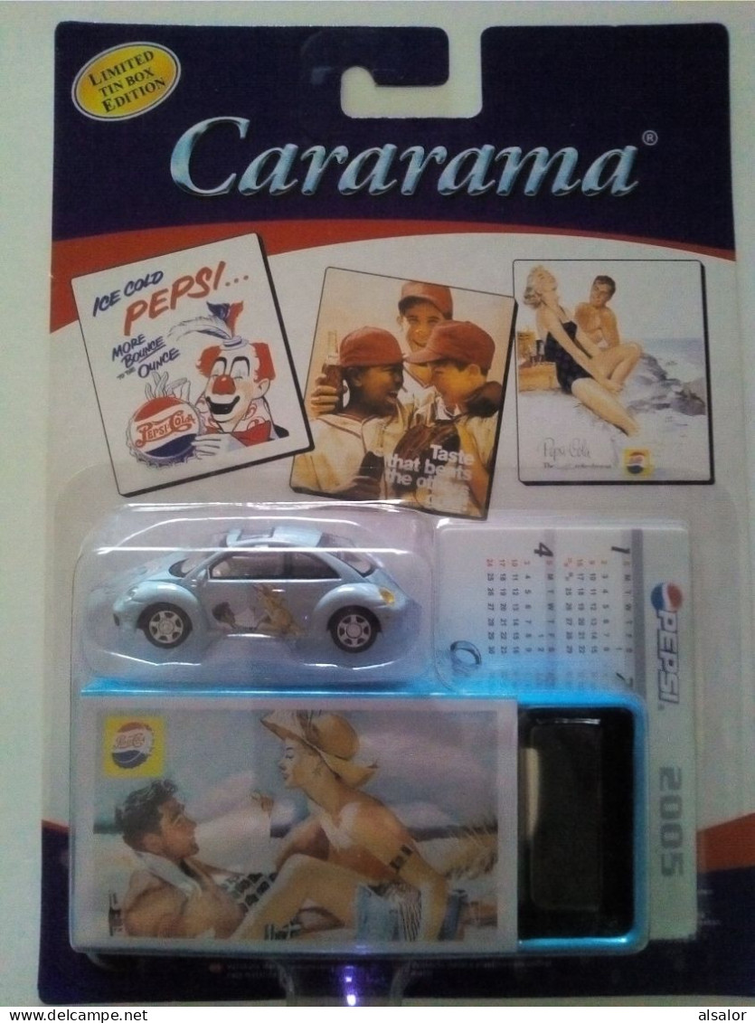 VOLKSWAGEN BEETLE CARARAMA PEPSI - Echelle 1:72